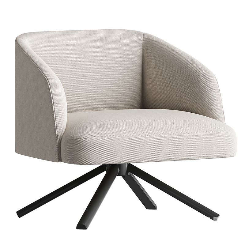 TIMO Trestle-based easy chair By La Cividina Image 1