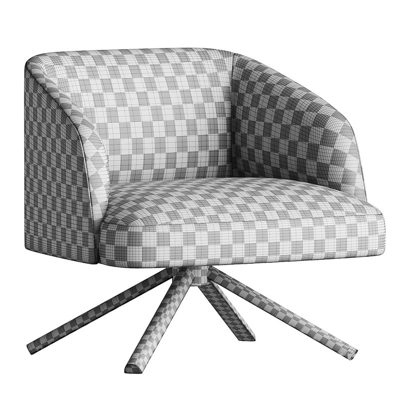 TIMO Trestle-based easy chair By La Cividina Image 4