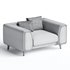 Upholstered armchair PRINCIPE - Thumbnail 4