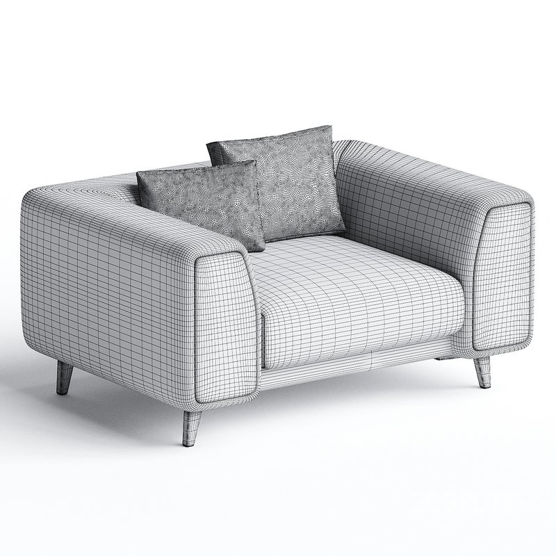 Upholstered armchair PRINCIPE Image 4