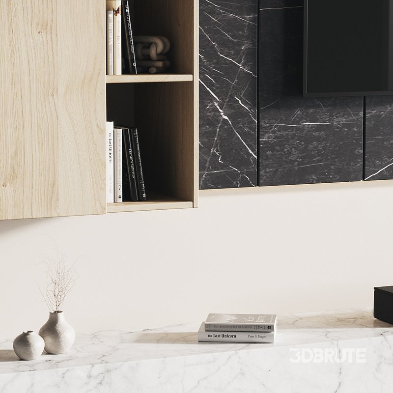 Tv Wall Set 044 Image 2