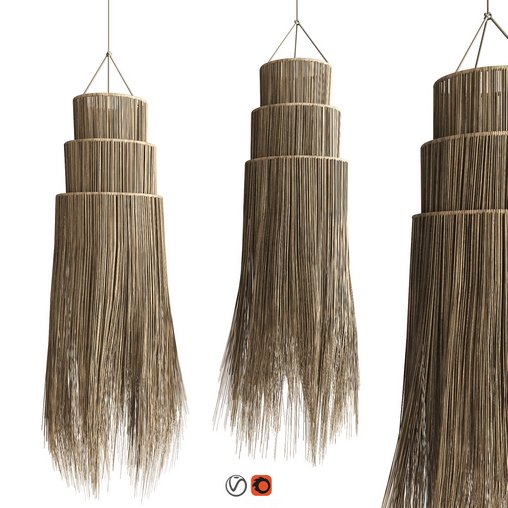 Sumbawa Seagrass Lampshade