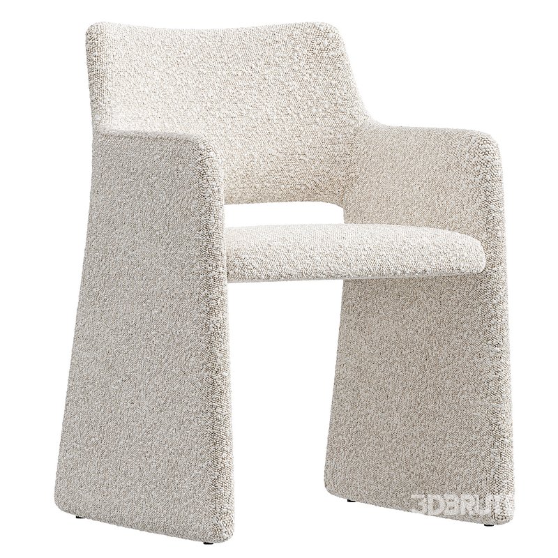 Uluwatu Dining Chair in Brussels Velvet Image 3