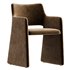 Uluwatu Dining Chair in Brussels Velvet - Thumbnail 1