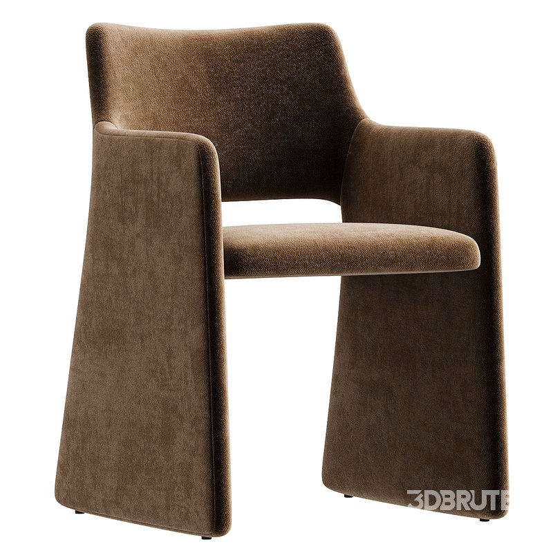Uluwatu Dining Chair in Brussels Velvet Image 1