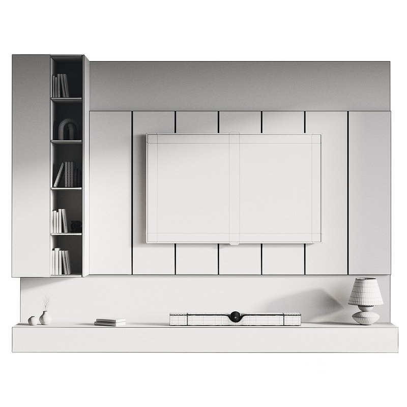 Tv Wall Set 044 Image 4
