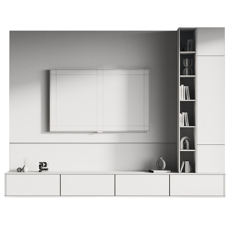 Tv Wall Set 043 Image 4