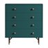 The Valora 5-Drawer Dresser in Juniper Green - Thumbnail 3