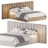 Bed soft wall panel VERONA - Thumbnail 1