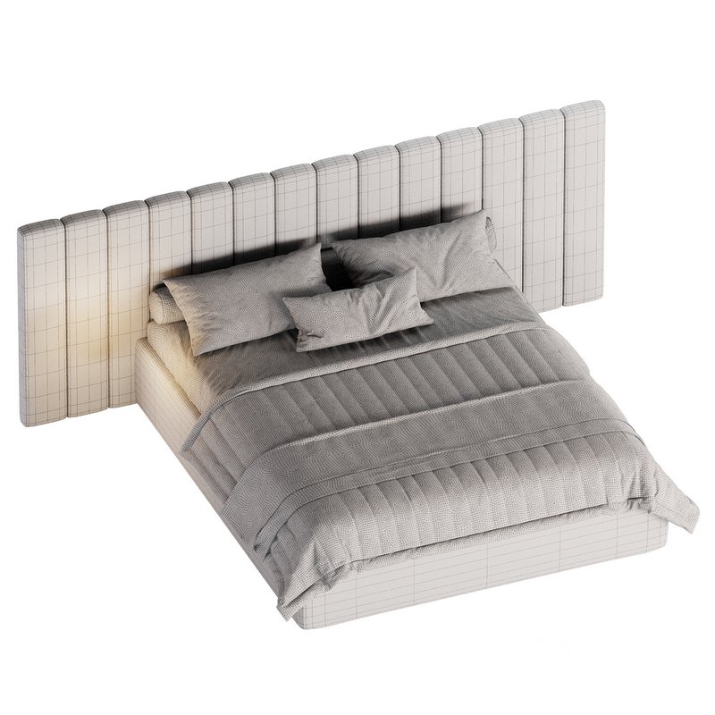 Bed soft wall panel VERONA Image 2