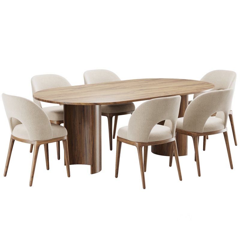 Dinning chair and table114 Image 3