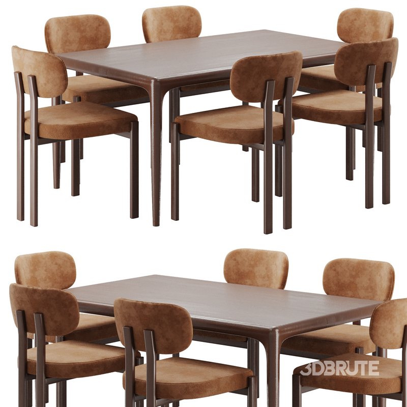 Dinning chair and table109 Image 1