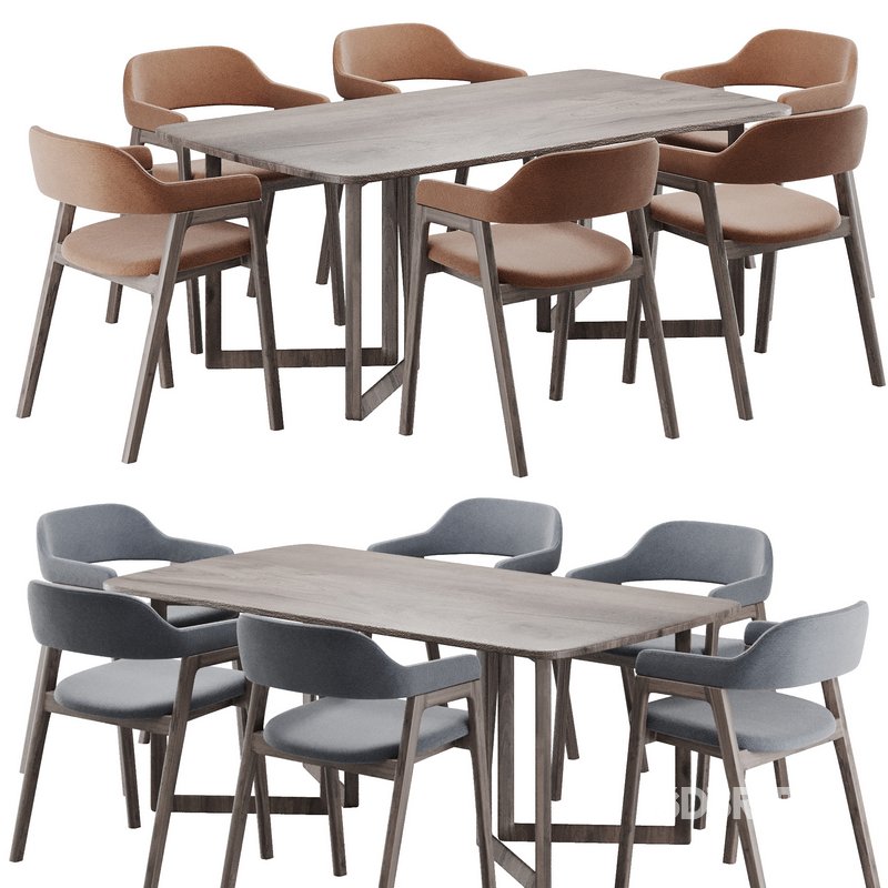 Dinning chair and table127 Image 1