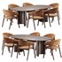 Dinning chair and table set112 - Thumbnail 1