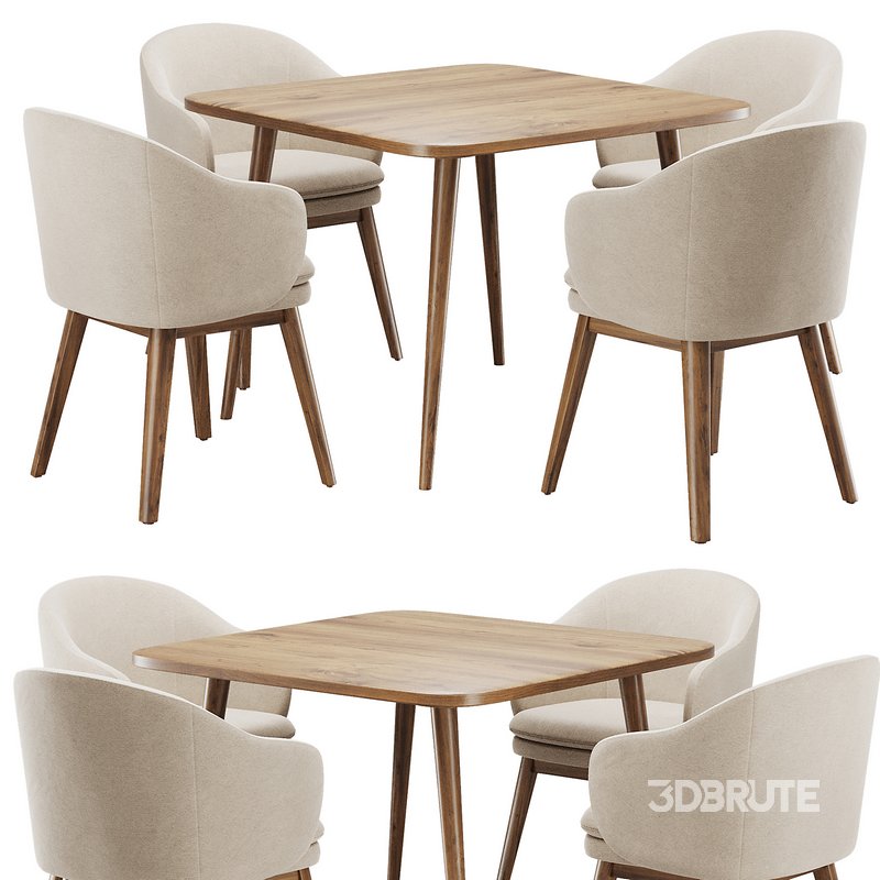 Dinning chair and table116 Image 4