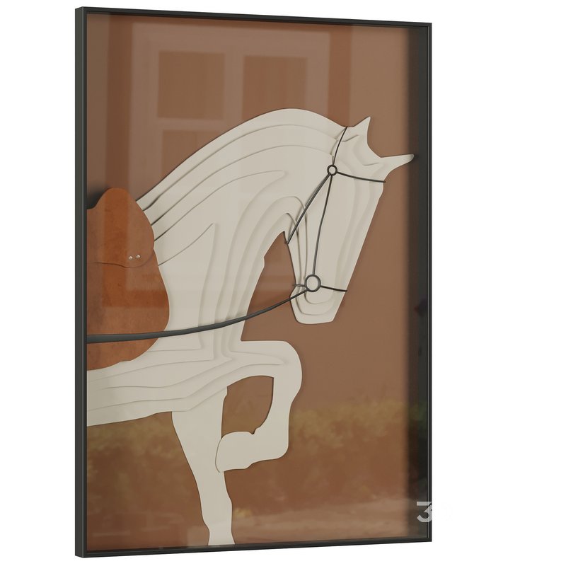 Horse Frame Picture Image 3