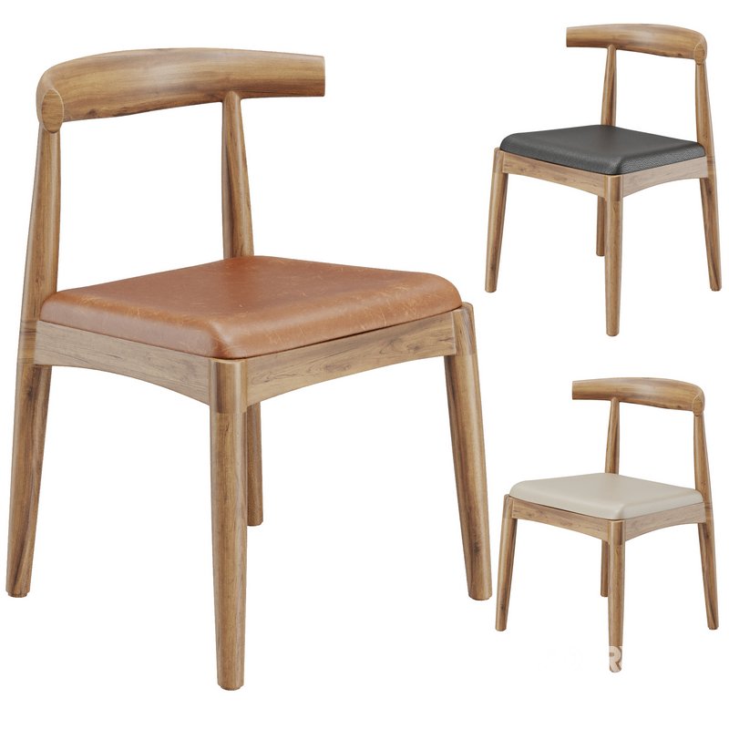 Elbow Chair Natural Oak Image 3