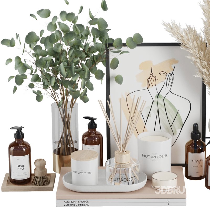 Bathroom accessories SetV27 Image 4