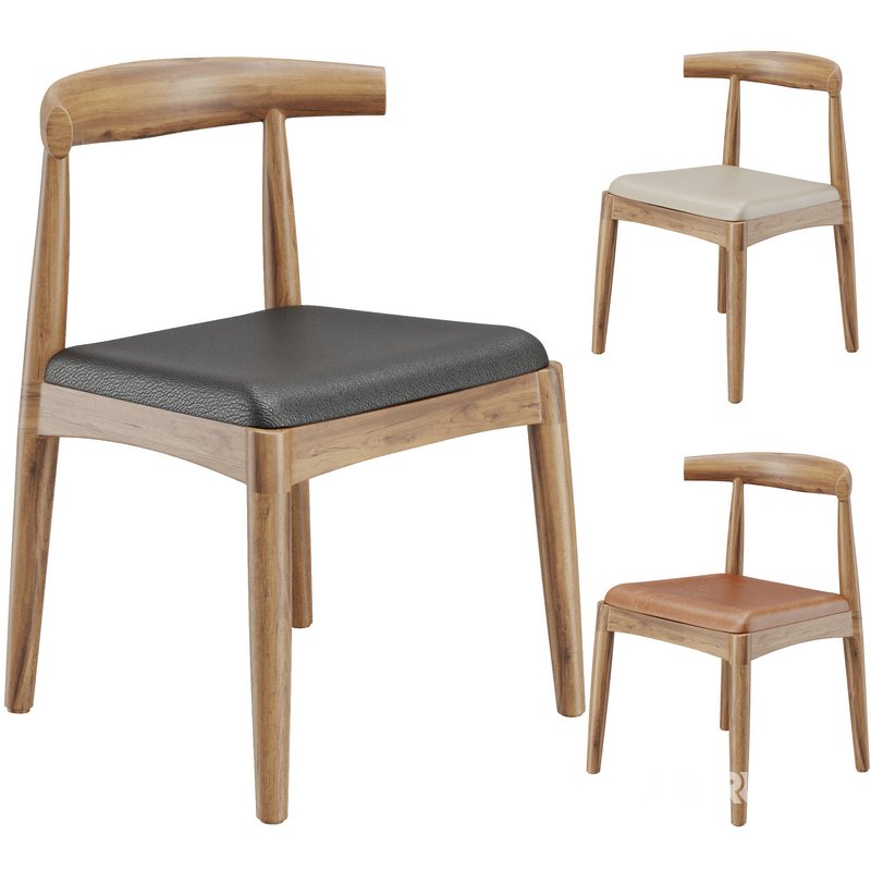 Elbow Chair Natural Oak Image 5