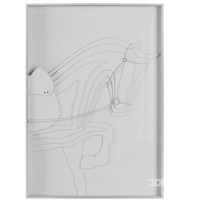 Horse Frame Picture Image 5