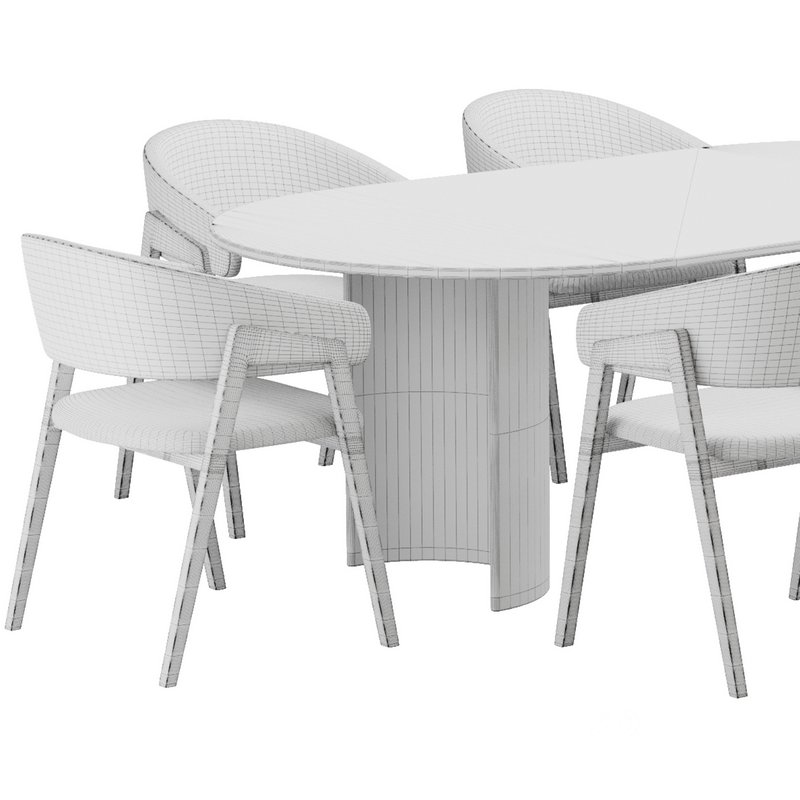 Dinning chair and table set112 Image 6