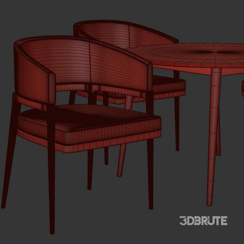 Dinning chair and table set130 Image 5