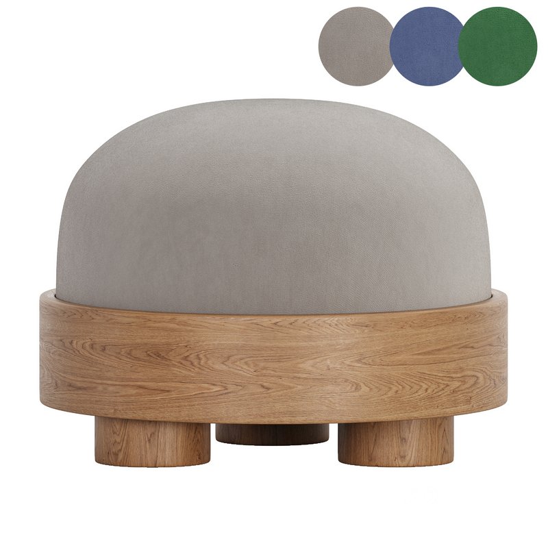 MINIMALIST OTTOMAN POUFS Image 1