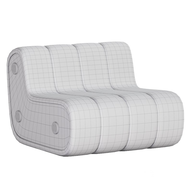 Dakota Armchair Nobuck Brass by Porus Studio Image 5