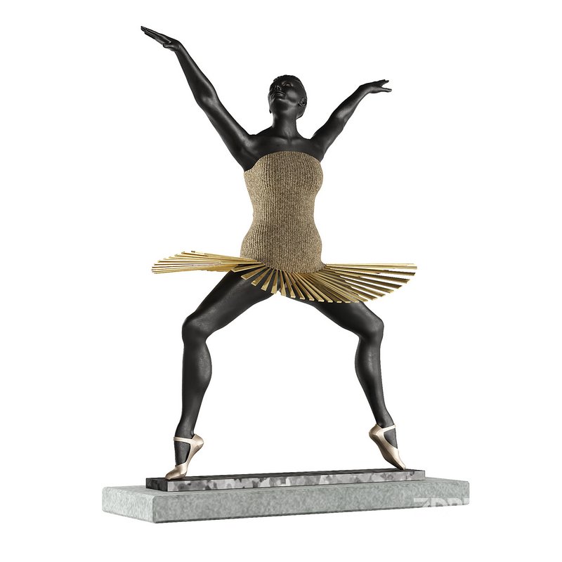 Bauhaus Grande Plie Sculpture Image 1