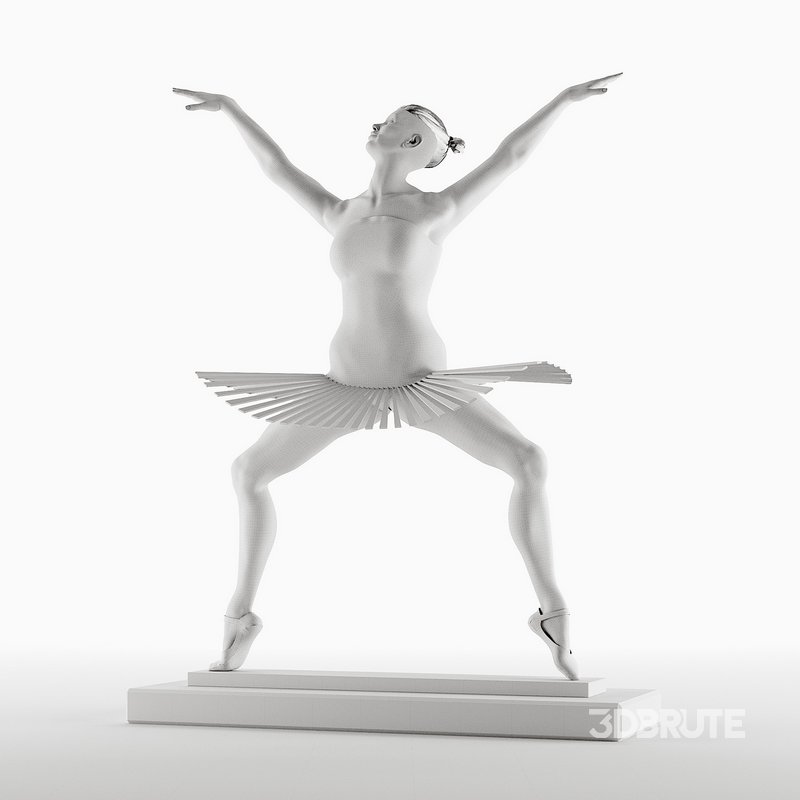 Bauhaus Grande Plie Sculpture Image 4