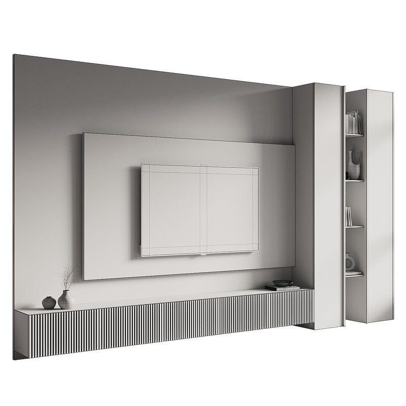 Tv Wall Set 048 Image 3