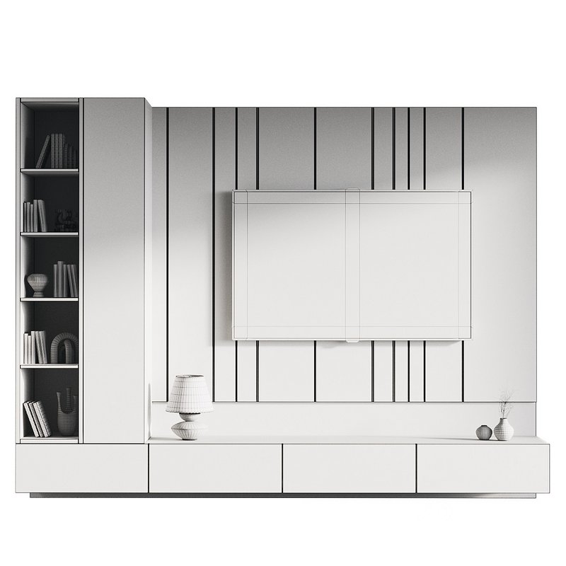 Tv Wall Set 040 Image 3