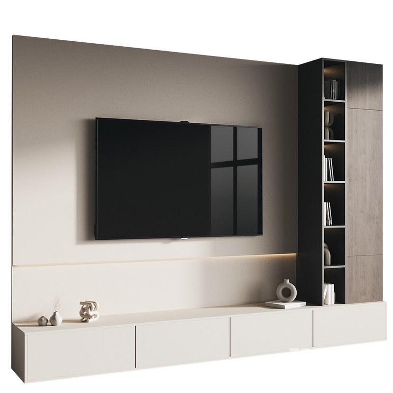 Tv Wall Set 043 Image 1
