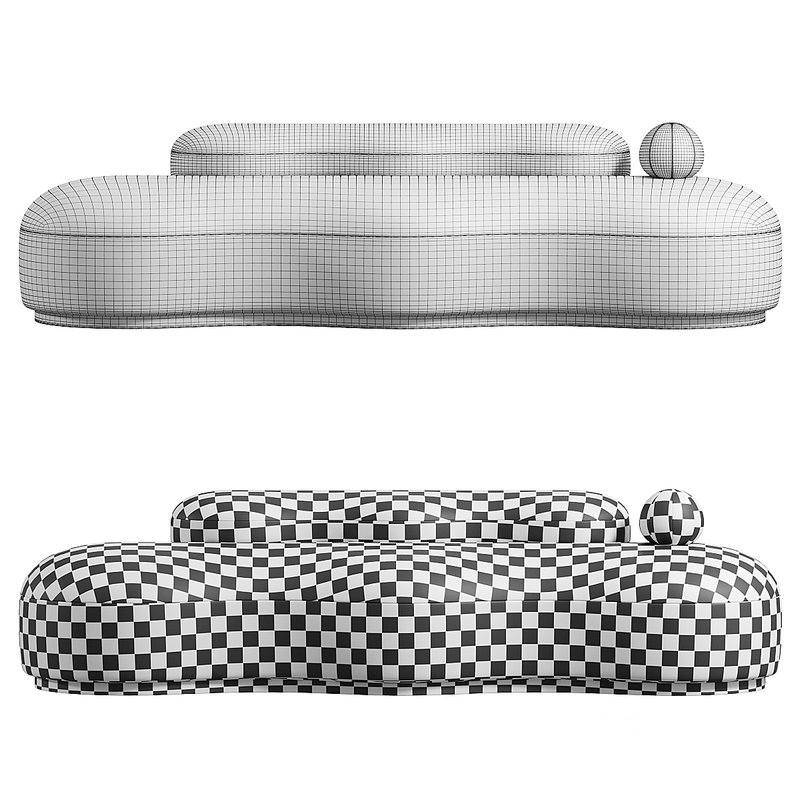 Wavy Sofa by Melis Tatlicibasi Image 4