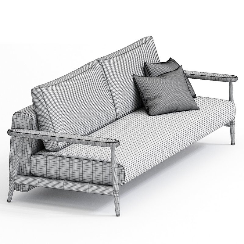 UNA GREY Sleeper Sofa Image 3
