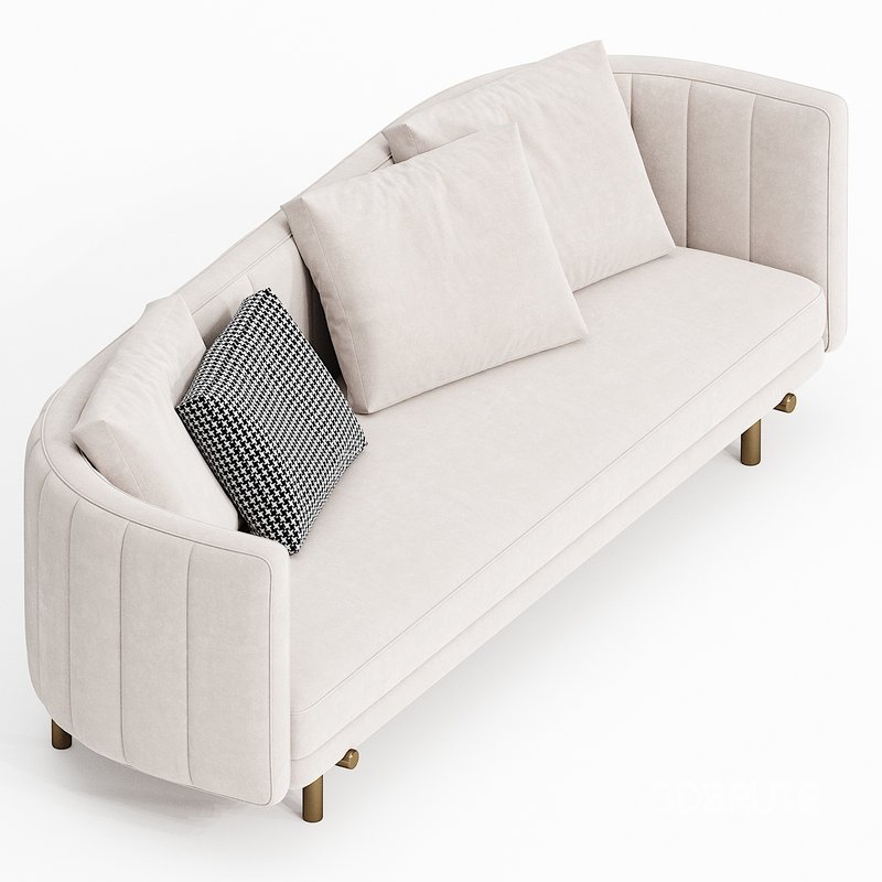 TORII Fabric sofa By Minotti Image 2