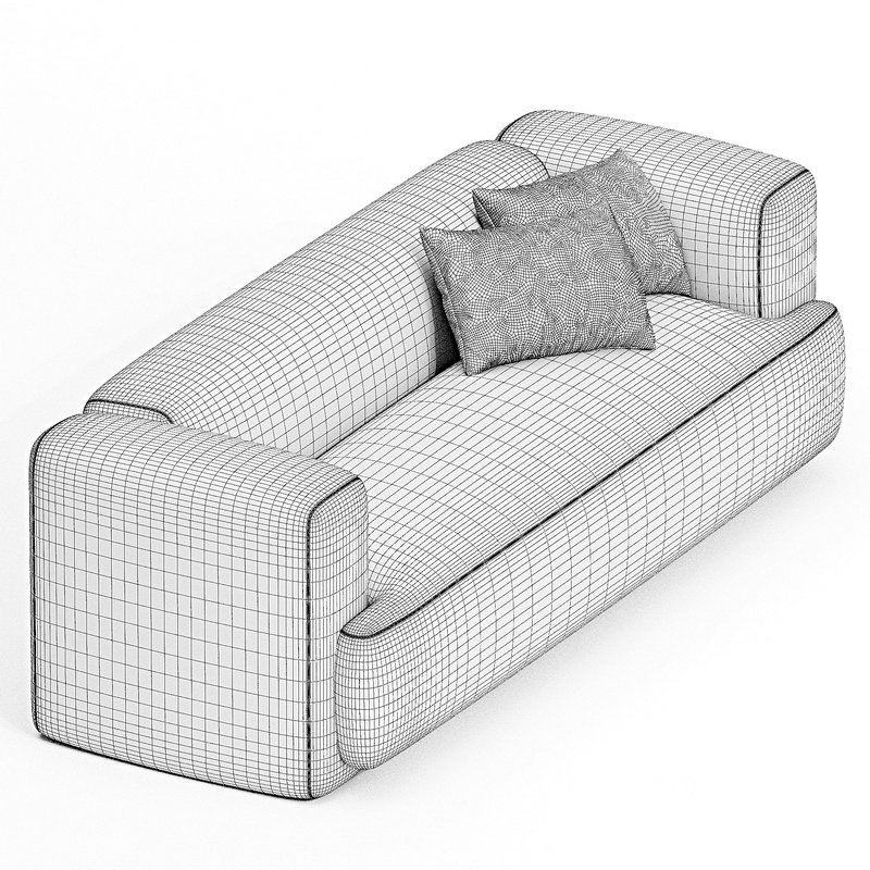 TERRAIN IVORY BOUCLE SOFA Image 3