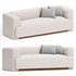 TERRAIN IVORY BOUCLE SOFA - Thumbnail 1