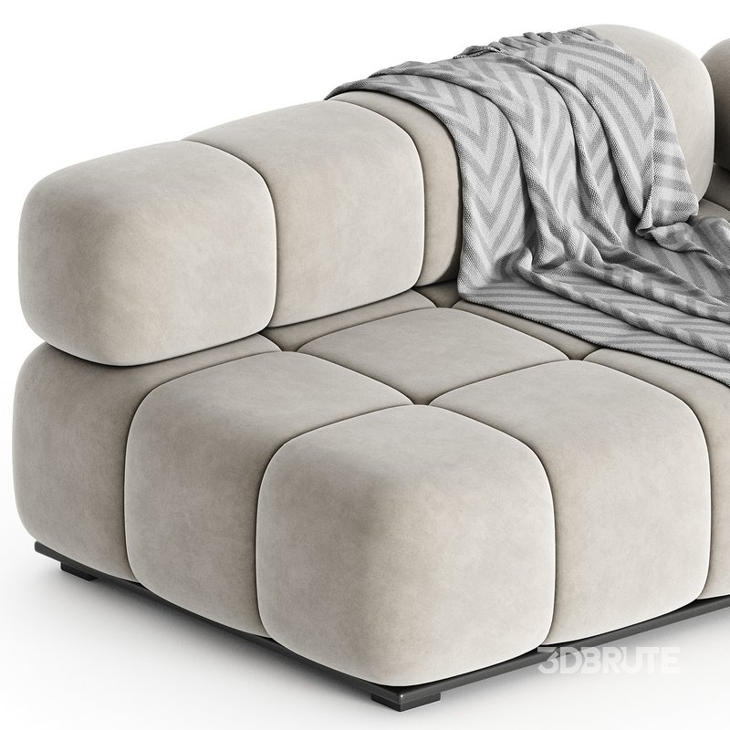 THOMAS – LONG MODULE SOFA WITH BACKREST AND ARMREST Image 2
