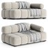 THOMAS – LONG MODULE SOFA WITH BACKREST AND ARMREST - Thumbnail 1