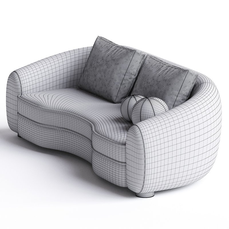 Sofa Eichholtz Sofa Freud Boucle cream Image 3