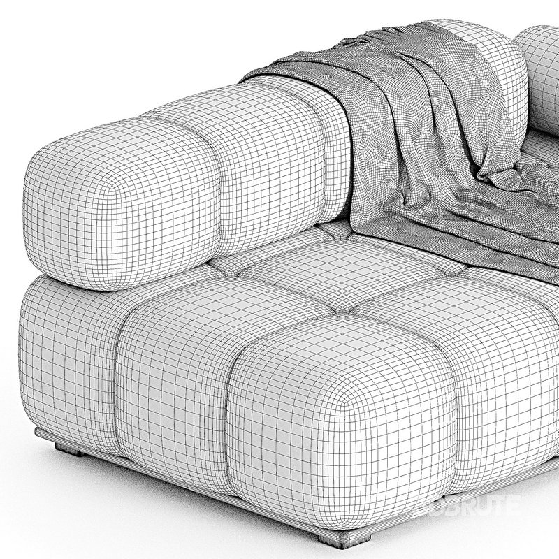 THOMAS – LONG MODULE SOFA WITH BACKREST AND ARMREST Image 3
