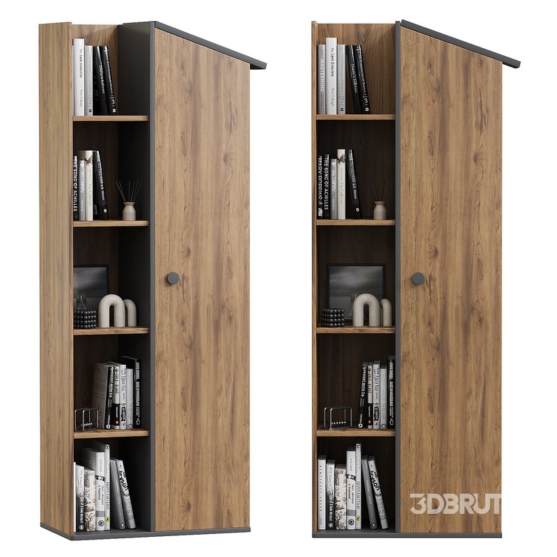 Valentino Bucherregal mit Stauraum Image 1