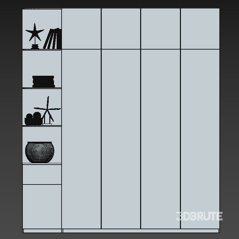 Wardrobe Furniture 030 Image 4