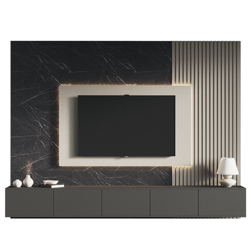 TV wall 022 Image 1