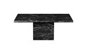 Nero Marquina Marble Dining Table Stone - Thumbnail 1