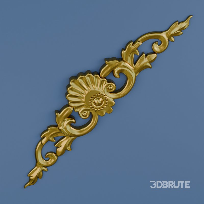 Cartouche 02 Decor molding Image 1