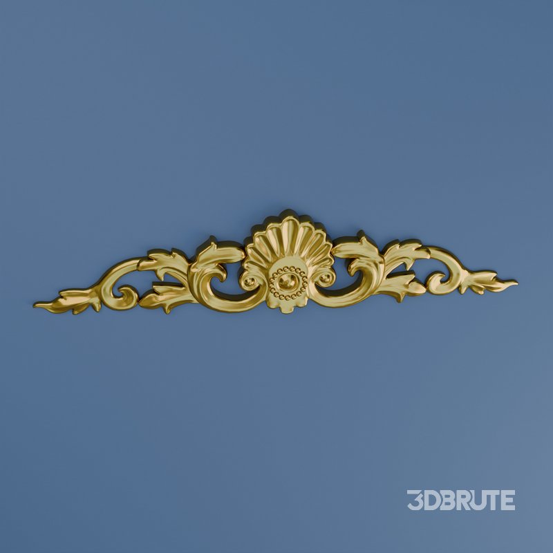 Cartouche 02 Decor molding Image 4