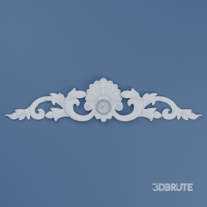 Cartouche 02 Decor molding Image 5