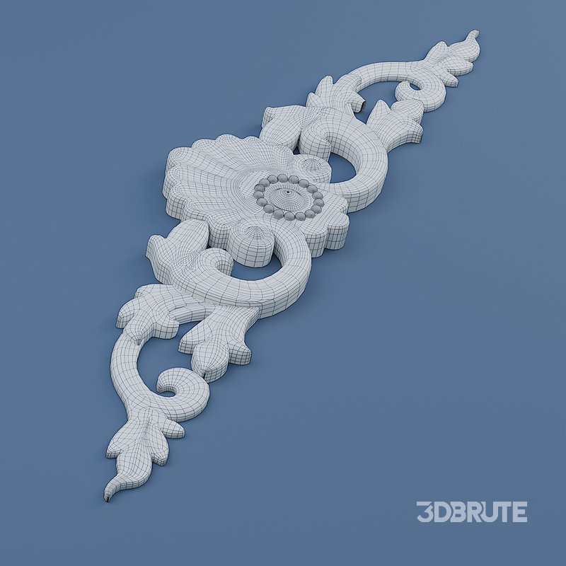 Cartouche 02 Decor molding Image 8